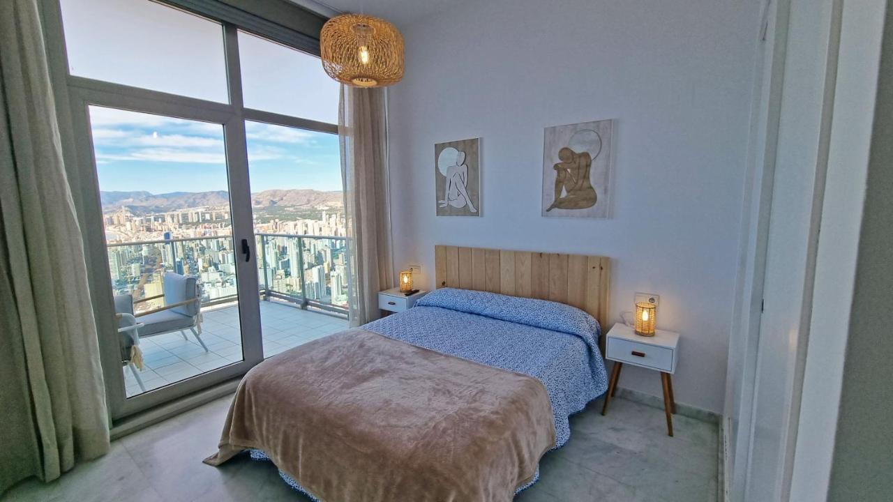 Апартаменты Skyline 41 Gran Lujo, Terraza Grande Y Vistas Al Mar - Planta 41 Бенидорм Экстерьер фото