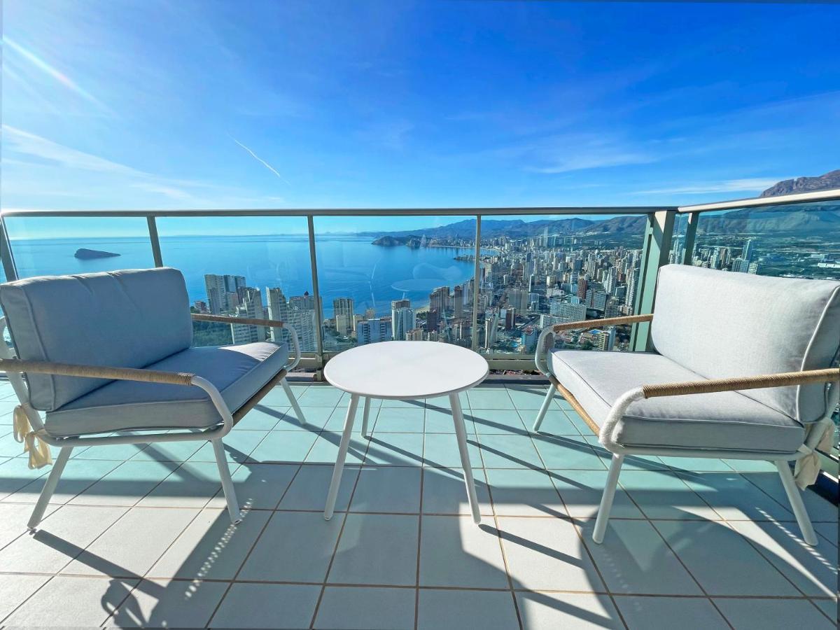 Апартаменты Skyline 41 Gran Lujo, Terraza Grande Y Vistas Al Mar - Planta 41 Бенидорм Экстерьер фото