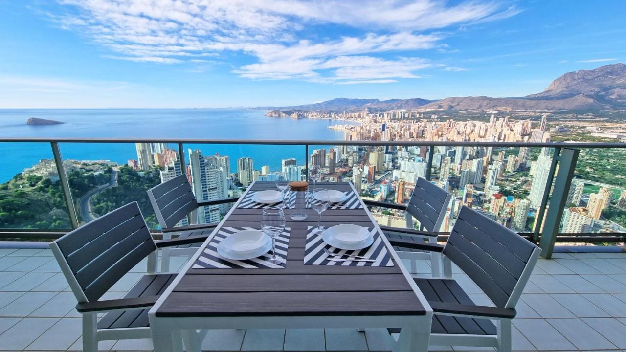Апартаменты Skyline 41 Gran Lujo, Terraza Grande Y Vistas Al Mar - Planta 41 Бенидорм Экстерьер фото