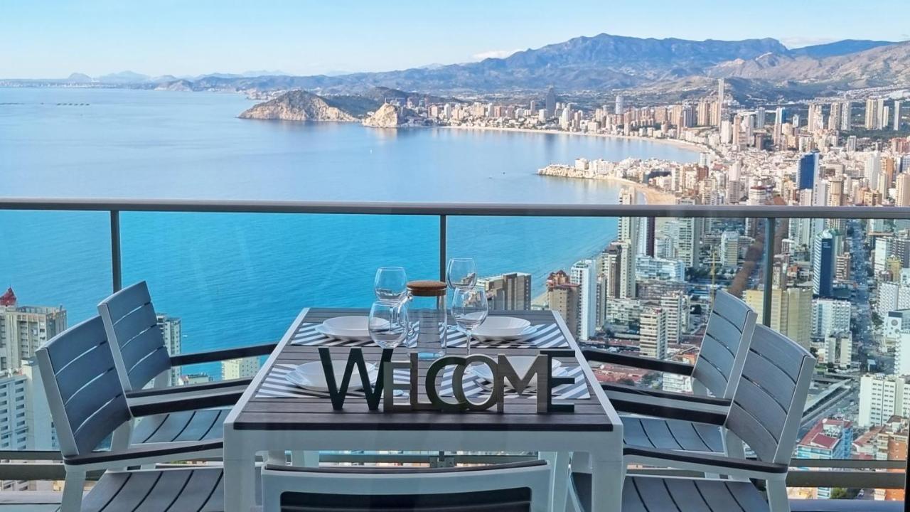 Апартаменты Skyline 41 Gran Lujo, Terraza Grande Y Vistas Al Mar - Planta 41 Бенидорм Экстерьер фото