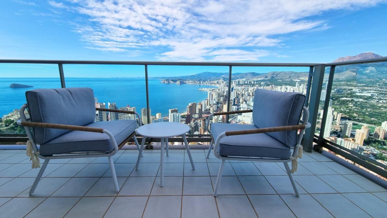 Апартаменты Skyline 41 Gran Lujo, Terraza Grande Y Vistas Al Mar - Planta 41 Бенидорм Экстерьер фото
