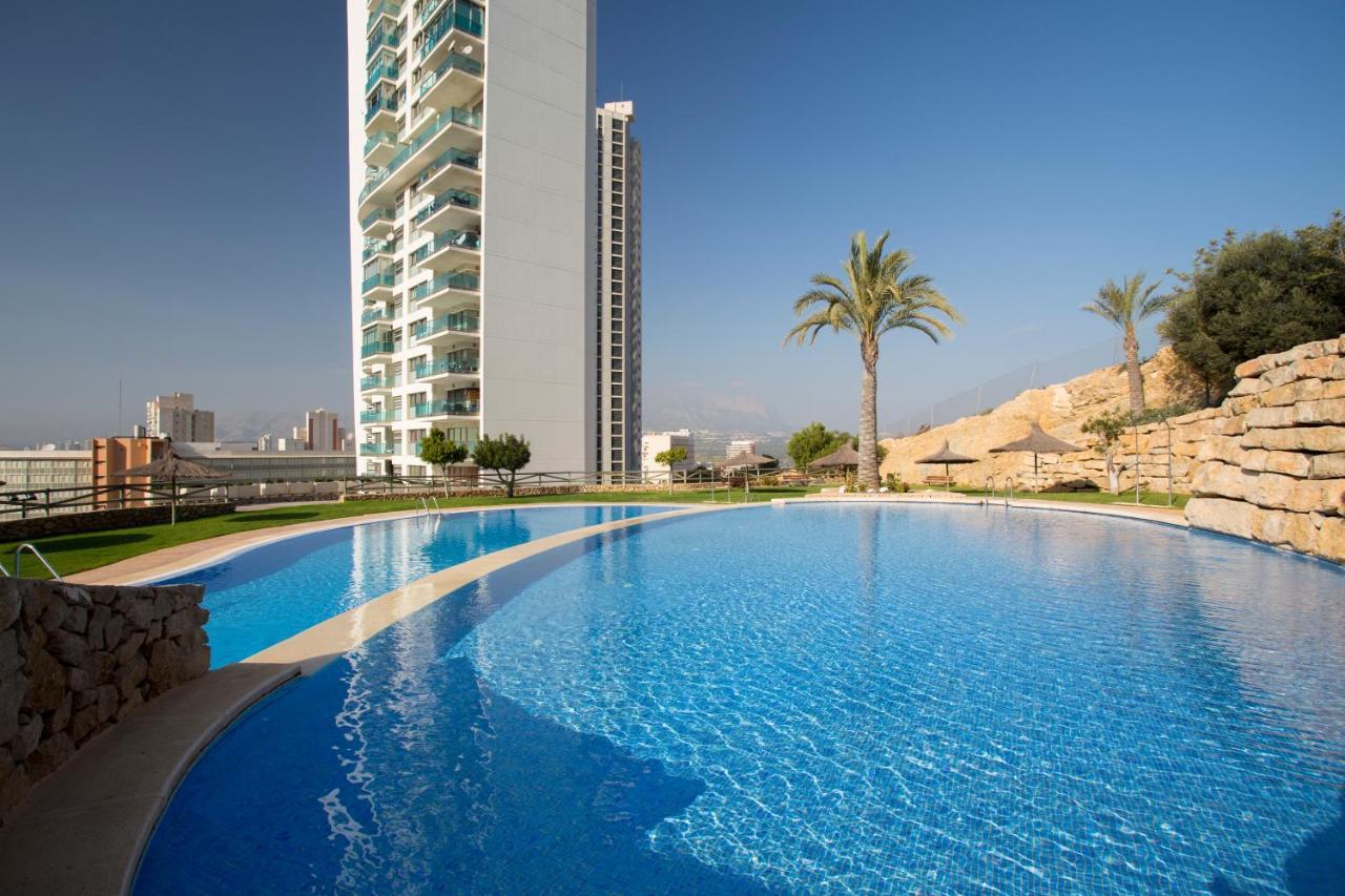 Апартаменты Skyline 41 Gran Lujo, Terraza Grande Y Vistas Al Mar - Planta 41 Бенидорм Экстерьер фото